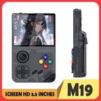 M19 rétro Console de jeu vidéo 128G portable classique nostalgique Arcade Mini Console 3D Joystick jusqu'à 25 simulateurs Machine de jeu