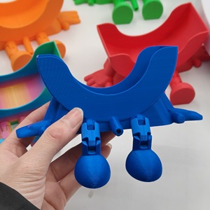 Cartoon Face Sponge Holder with Legs Funny Kitchen Sink Organizer Cute Standing Sponge <b>Drying</b> <b>Rack</b> for Countertop Dishwashing - Product Image 5