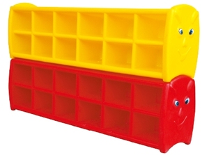 CE ha approvato bambino armadio di stoccaggio di plastica/scuola materna i bambini scarpiera/scarpe cabinet mobili di liquidazione per la scuola materna QX-205C - Product Image 3