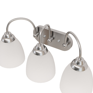 Lampe de vanité avant de miroir de style moderne à 3 lumières de vente chaude pour <span class=keywords><strong>dressing</strong></span> - Product Image 2