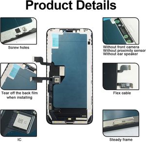 Écran LCD de remplacement pour XS MAX, panneau avant, résolution FHD, outils complets inclus (6,5 pouces) Chine - Product Image 6