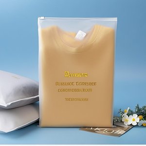 Matte Zipper <strong>Bags</strong> for Clothing Packaging Custom Design <strong>Bulk</strong> Stock High-Quality Material for US Market - Product Image 5