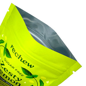 กระเป๋าไมลลาร์ผิวมันรอยฉีกอลูมิเนียมฟอยล์เกรดอาหารแสตมป์ร้อนกันความชื้น100ชิ้นกระเป๋าซิปด้านบนสำหรับเครื่องสำอาง - Product Image 4