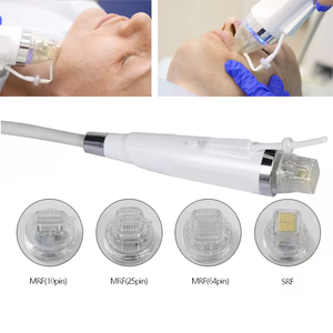 Appareil facial professionnel 2-en-1 à pointe dorée pour le raffermissement de la peau, anti-âge, réduction des rides et traitement des cicatrices d'acné - Product Image 5