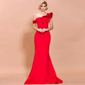 Vestido de Fiesta Elegante para Mujer, con Volantes, Ajustado, Informal, Vestidos de Noche Personalizados para Celebridades - Product Image 3