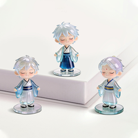 OEM 3D Jelly-Effekt PVC-Figur Niedliche Magische Feenpuppen mit Sternenzauberstab Durchscheinendes Kunstspielzeug vom Hersteller