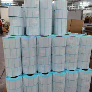 Eco Friendly Phenol Free Self Adhesive Label Sticker <b>Sheet</b> 100x150mm 4"x6" E-commerce Sellers Thermal Shipping Label Paper Roll - Product Image 6