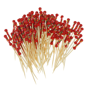 Palitos de Bambú Biodegradables para Barbacoa, Brochetas de Bambú Natural al por Mayor para Hamburguesas - Product Image 3