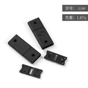 Plastic <b>Clip</b> Buckle J1188 Black Durable For Bags Backpacks Helmet Waist Bag Accessories - Product Image 4