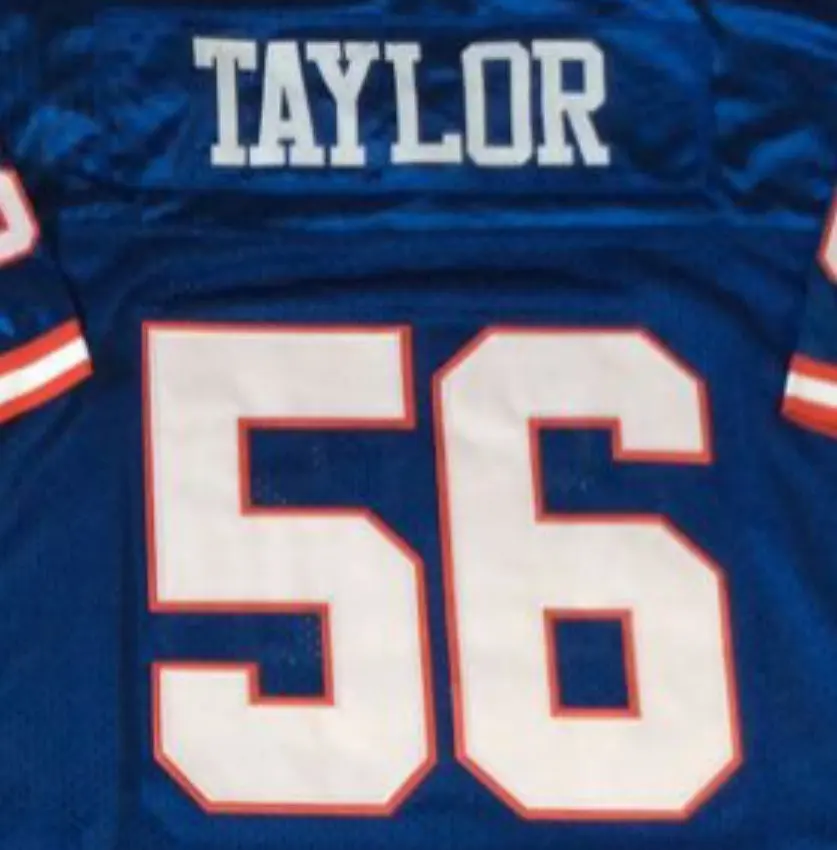 Lawrence Taylor Melhor Qualidade Costurado Jersey Reminiscência De Futebol Americano