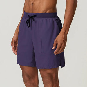 Nuevos shorts casuales de verano con cordón ajustable para hombre y mujer, shorts de malla transpirable de 5 pulgadas, sublimados y personalizados para gimnasio y fitness. - Product Image 3