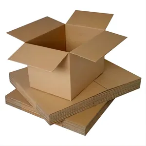 Customized Sturdy Folded Corrugated Cardboard Box for Plastic Bags Gift Packaging Explosion box
