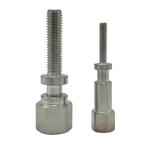 CNC các bộ phận gia công Tuner Lug bu lông điều chỉnh Hex ổ cắm đầu vít tùy chỉnh CNC các bộ phận nhôm thép không gỉ gia công CNC