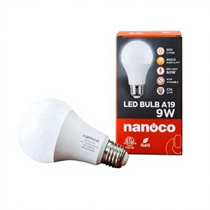 หลอดไฟ LED SMD รุ่น A19 จากเวียดนาม 9 วัตต์ 3000 ลูเมน 3500K ขั้ว E27 ไม่สามารถหรี่แสงได้ ใช้ไฟ AC 220V วัสดุ PVC ได้รับมาตรฐาน Energy Star CRI 80 88 ลูเมน/วัตต์ อายุการใช้งาน 25000 ชั่วโมง รับประกัน 2 ปี - Product Image 1