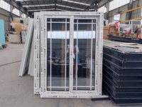 Ventana Corredera de Vinilo Directo de Fábrica, Doble Acristalamiento, Ahorro Energético, Vidrio Templado, Ventana de Repuesto para Viviendas Residenciales en EE. UU.