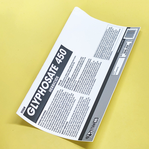 Étiquettes de fûts industriels surdimensionnées résistantes aux UV et aux produits chimiques, grandes étiquettes d'herbicides et de fongicides agricoles - Product Image 2