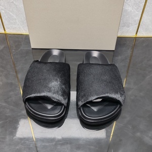 Sandalias de Hombre Casuales Retro de Pelo de Caballo Negro, Ligeras, con Plataforma, de Lujo, Antideslizantes - Product Image 3