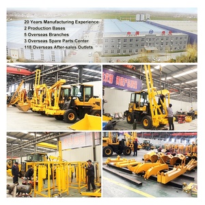 Máquina de Hincado de Pilotes en Espiral para Barandillas, Hincadora de Pilotes para Instalación de Barreras en Carreteras - Product Image 6