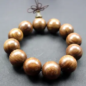 wholesale natural Sandalwood Vintage mala beads bracelets Buddhist Rosary Prayer Yoga Meditation Lucky Bracelet for Men Women