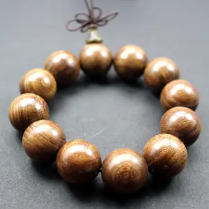 Groothandel Natuurlijke Sandelhout Vintage Mala Kralen Armbanden Boeddhistische Rozenkrans Gebed Yoga Meditatie Lucky Armband Voor Mannen Vrouwen