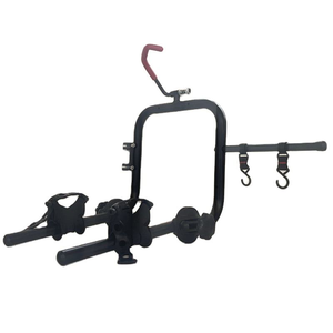 <span class=keywords><strong>Porte</strong></span>-vélos universel pliable en fer pour voiture, support de montage pour les voyages et les trajets, hayon, berline, monospace - Product Image 4
