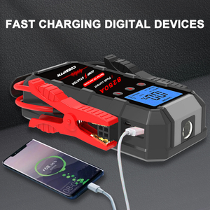 Multifonction Portable Lithium Auto Super Condensateur Démarreur de Voiture Banque d'Alimentation Booster de Batterie Démarreur de Voiture 12V 8250A <span class=keywords><strong>26000mAh</strong></span> - Product Image 2