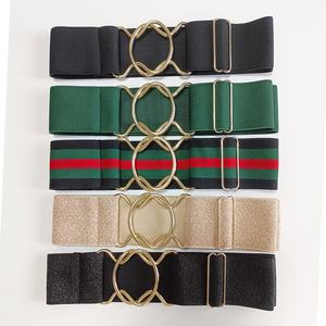 2 polegadas 5 cm largura cintura alta cintos equestres com fivela circular para passeios a cavalo e Bits - Product Image 1