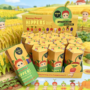 Nueva Caja Sorpresa Transfronteriza de <span class=keywords><strong>Figuras</strong></span> de PVC de Ángeles con Posturas de Frutas y Verduras, Mirando hacia Atrás y Levantando los Pies, para Decoración de Coche y Accesorio de Teléfono - Product Image 1