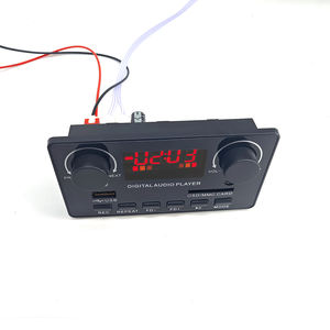 80W 2 * 40WアンプワイヤレスカーミュージックMP3デコーダーボードプレーヤーハンズフリーモジュールFMラジオDC7V-24VBluetoothオーディオモジュール - Product Image 5