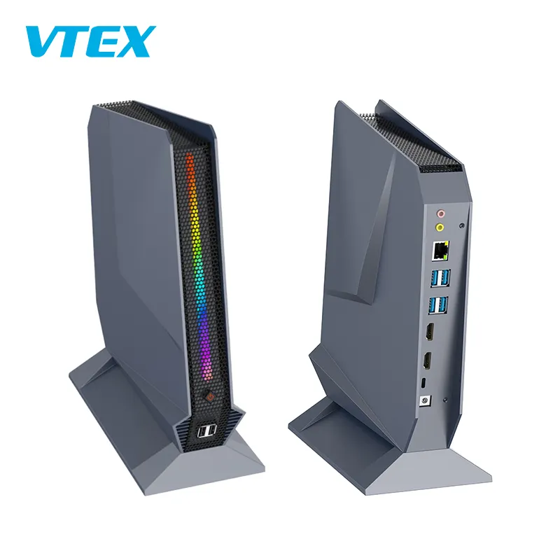 Vtex Intel Gen 10 12Th Core i9 i7 i5 Cpu Wi-Fi 6E Ddr4 2133Mhz Wins11 Barebone Desktop Mini Brand Pc For Gaming