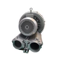 Souffleur latéral industriel 20HP 15kW 17.5kW triphasé 380V, pompe à vide pour l'aération des eaux usées