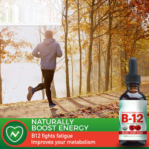 Produsen Organik kekuatan ekstra 5000mcg suplemen <span class=keywords><strong>Vitamin</strong></span> <span class=keywords><strong>B12</strong></span> tetesan cairan untuk mendukung fokus - Product Image 4