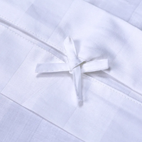 Ensemble de housse de couette en gros 100% ensemble de draps en coton pour hôtel