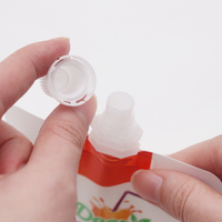 Pochette Doypack en plastique PET/PP avec bec verseur pour emballage de boissons, jus, eau, lait, yaourt, liquides, aliments pour bébés et gelée