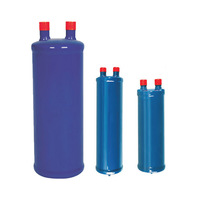 Accumulateur vertical en métal Séparateur d'huile en spirale Séparateur de gaz liquide pour stockage à froid Climatisation centrale Réfrigération