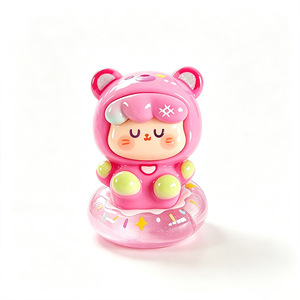 Figura de Oso Flotante Fufu de Yu Mo Craft, 60 Piezas por Caja, Juguete de Baño de Dibujos Animados para Niños de 5 a 7 Años, Regalo Unisex - Product Image 4
