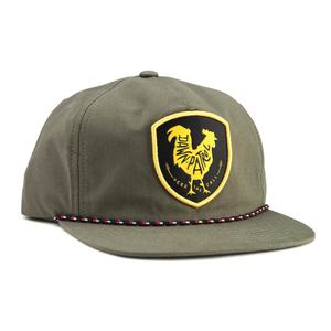 Casquettes vintage OEM personnalisées, imperméables, non structurées, 5 panneaux, en nylon, à fermeture à pression - Product Image 1