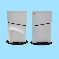 Support de refroidissement vertical ABS pour console PS5 Slim, base antidérapante, protection contre la surchauffe, compatible avec la version CD ROM