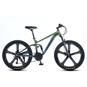 Bicicletta MTB con Doppio Ammortizzatore, Ruota Monoblocco, Freno a Disco, Regalo Perfetto per Ciclismo Fuoristrada - Product Image 2