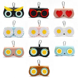 กระเป๋าใส่แว่นตาแฟชั่นน่ารักลายการ์ตูน PU สำหรับผู้หญิง ขายส่ง - Product Image 6