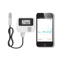 Capteurs IoT portables Compteur de température IoT Smart Enregistreur de données sans fil Bluetooth Capteur d'humidité de la température