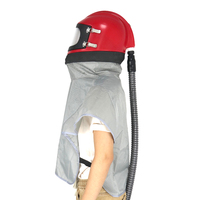 Casque de protection intégrale personnalisé de haute qualité pour le sablage, en matériau ABS, casquette de sécurité