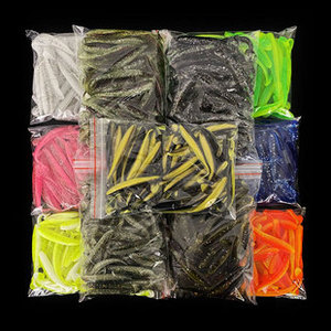 <span class=keywords><strong>Leurre</strong></span> souple en plastique pour eau salée, à prix d'usine abordable, en matériau écologique, pour la pêche à la traîne - Product Image 5