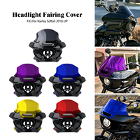 Kit de montage de carénage de phare de moto pour Harley Softail 2018 et modèles ultérieurs Fat Boy Low Rider Breakout Street Bob Heritage