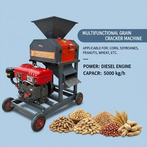 Máquina Trituradora de Maíz de Doble Rodillo, Desgranadora de Maíz para Procesamiento de Granos en Granjas - Product Image 1