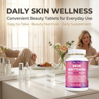 Tablet Pemutih Kulit - Formula Glutathione, Kolagen & Vitamin C untuk Mencerahkan dan Meningkatkan Kecerahan Kulit