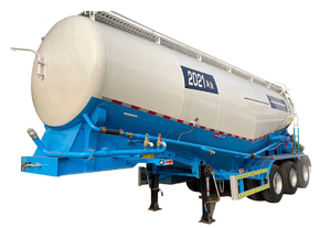 Nuevo Semirremolque de Cemento a Granel de 3 Ejes en Forma de V, Suspensión Neumática Confortable, Motor Diésel Weichai de 351-450hp, 50T, Euro 2 - Product Image 5