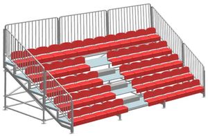 Gradas Modulares Desmontables para Canchas Deportivas, Precio Directo de Fábrica en Guangzhou - Product Image 6