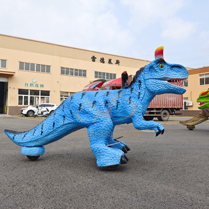 Parc d'attractions Dinosaur World, <span class=keywords><strong>voiture</strong></span> électrique télécommandée animatronique en forme de <span class=keywords><strong>dinosaure</strong></span> pour enfants - Product Image 4