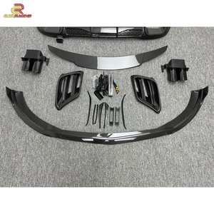 Kit de Carrocería de Fibra de Carbono Estilo Brabu con Alerón Delantero, Difusor Trasero y Alerón Trasero para Benz Clase S W223 S450 S500 2021-2024 - Product Image 4